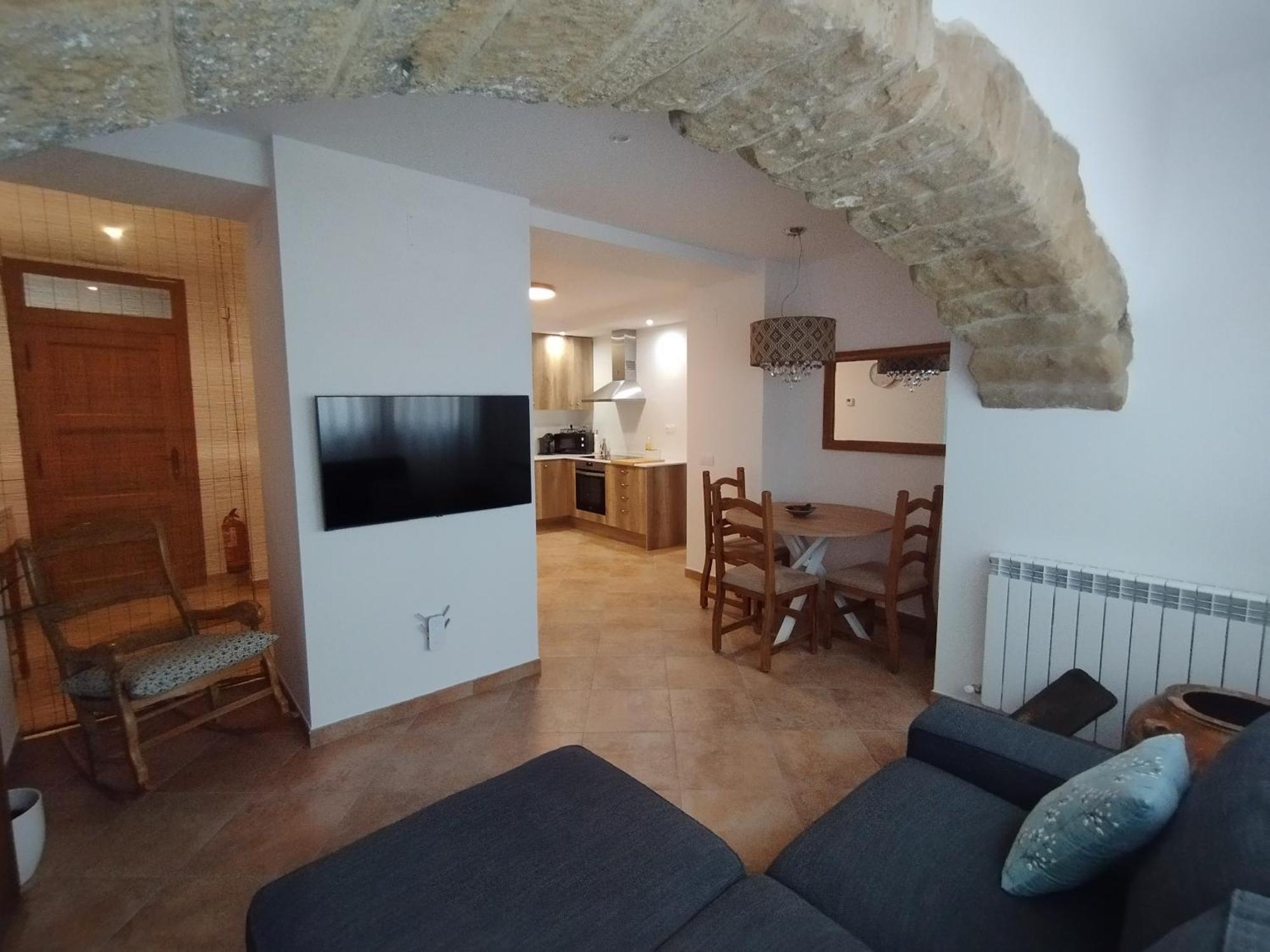 Apartamento Rosellas, Cerca De Alquezar, En Sierra De Guara Adahuesca Eksteriør bilde